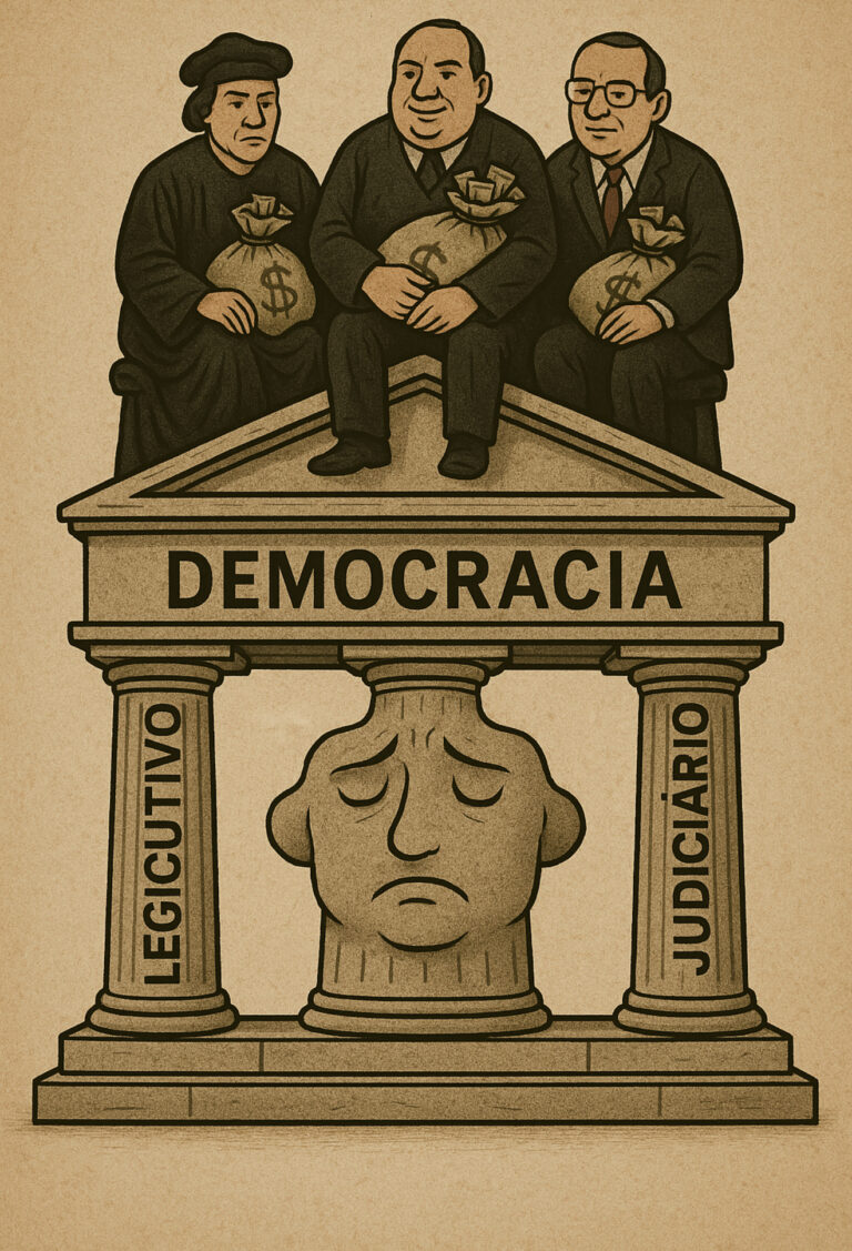 Quando chegam ao topo, tratam de criar outro ainda mais alto, distanciando-se ao máximo do povo que lhes emprega
